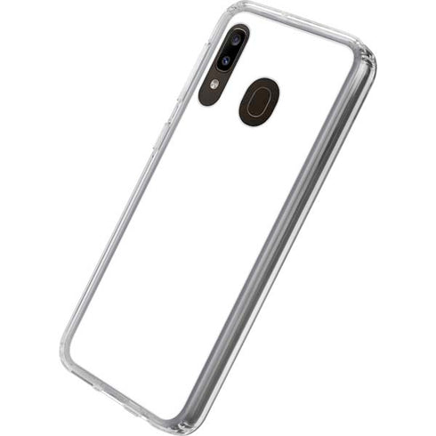 NFL New York Jets White Performance Series Galaxy A20 Clear Case