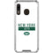 NFL New York Jets White Performance Series Galaxy A30 Clear Case
