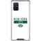NFL New York Jets White Performance Series Galaxy A71 5G Clear Case