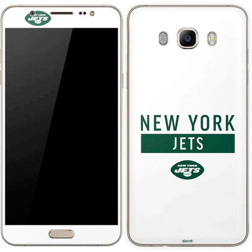 NFL New York Jets White Performance Series Galaxy J7 Skin