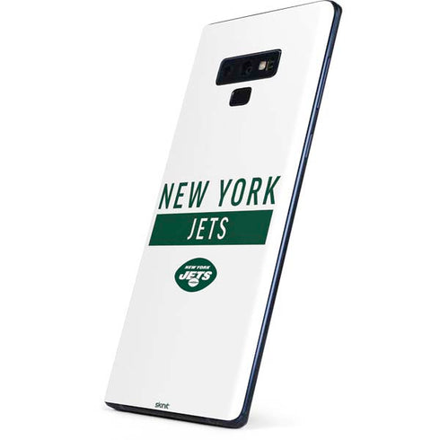NFL New York Jets White Performance Series Galaxy Note 9 Skin