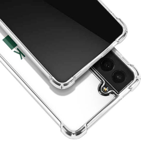 NFL New York Jets White Performance Series Galaxy S21 5G Clear Case