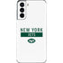 NFL New York Jets White Performance Series Galaxy S21 5G Skin