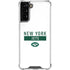 NFL New York Jets White Performance Series Galaxy S21 FE Clear Case