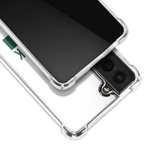NFL New York Jets White Performance Series Galaxy S21 Plus 5G Clear Case