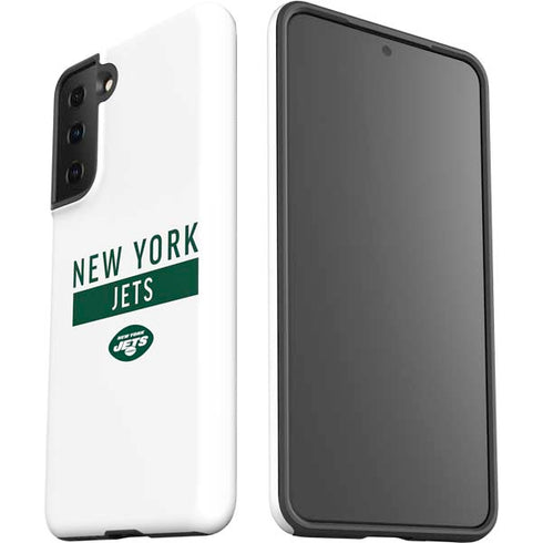 NFL New York Jets White Performance Series Galaxy S21 Plus 5G Pro Case