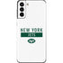 NFL New York Jets White Performance Series Galaxy S21 Plus 5G Skin