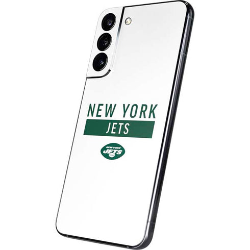 NFL New York Jets White Performance Series Galaxy S22 Plus Skin