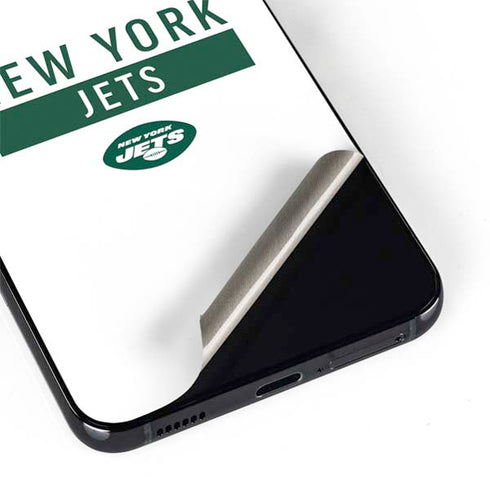 NFL New York Jets White Performance Series Galaxy S22 Plus Skin