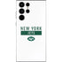NFL New York Jets White Performance Series Galaxy S22 Ultra Skin