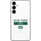 NFL New York Jets White Performance Series Galaxy S23 FE Skin