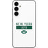 NFL New York Jets White Performance Series Galaxy S23 FE Skin