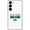 NFL New York Jets White Performance Series Galaxy S23 Skin