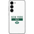 NFL New York Jets White Performance Series Galaxy S23 Skin