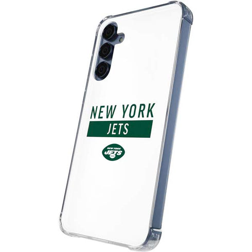 NFL New York Jets White Performance Series Galaxy S24 Clear Case