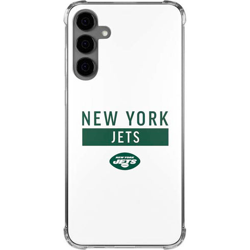 NFL New York Jets White Performance Series Galaxy S24 Plus Clear Case