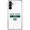 NFL New York Jets White Performance Series Galaxy S24 Plus Clear Case