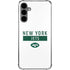 NFL New York Jets White Performance Series Galaxy S24 Plus Clear Case