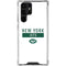 NFL New York Jets White Performance Series Galaxy S24 Ultra Clear Case