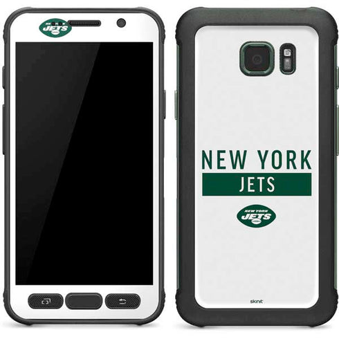 NFL New York Jets White Performance Series Galaxy S7 Active Skin