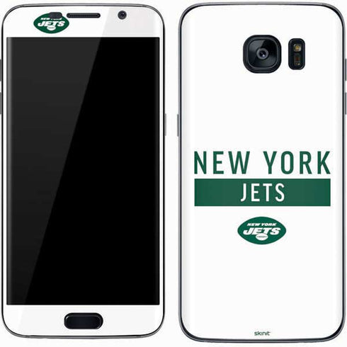 NFL New York Jets White Performance Series Galaxy S7 Skin