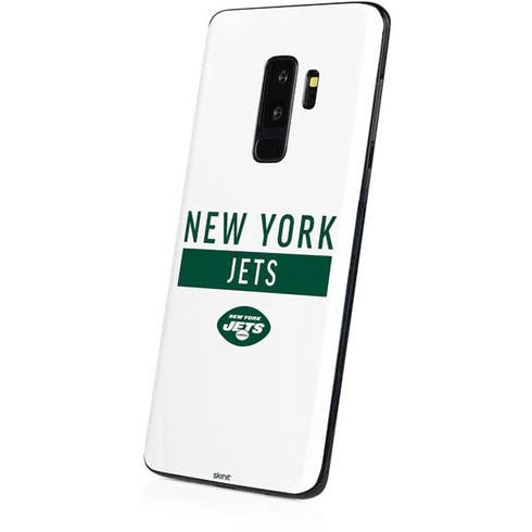 NFL New York Jets White Performance Series Galaxy S9 Plus Skin