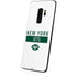NFL New York Jets White Performance Series Galaxy S9 Plus Skin