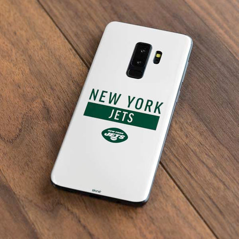 NFL New York Jets White Performance Series Galaxy S9 Plus Skin