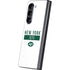 NFL New York Jets White Performance Series Galaxy Z Fold5 5G Skin