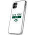 NFL New York Jets White Performance Series iPhone 11 Clear Case