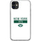 NFL New York Jets White Performance Series iPhone 11 Clear Case