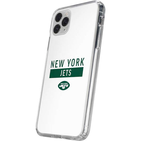 NFL New York Jets White Performance Series iPhone 11 Pro Clear Case