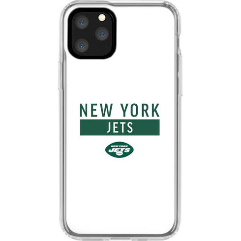 NFL New York Jets White Performance Series iPhone 11 Pro Clear Case