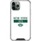 NFL New York Jets White Performance Series iPhone 11 Pro Max Clear Case