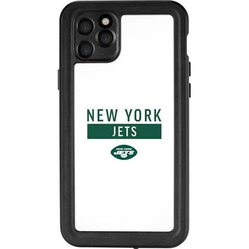 NFL New York Jets White Performance Series iPhone 11 Pro Max Waterproof Case