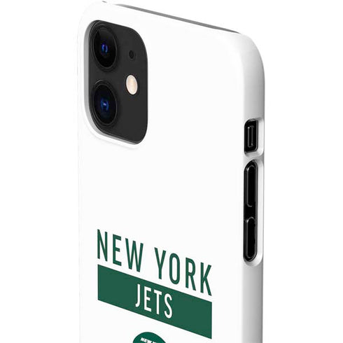NFL New York Jets White Performance Series iPhone 12 Mini Lite Case