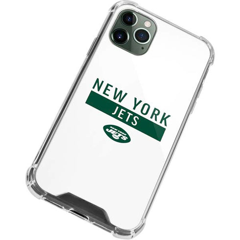 NFL New York Jets White Performance Series iPhone 12 Pro Max Clear Case