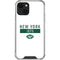 NFL New York Jets White Performance Series iPhone 13 Clear Case