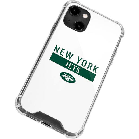 NFL New York Jets White Performance Series iPhone 13 Clear Case