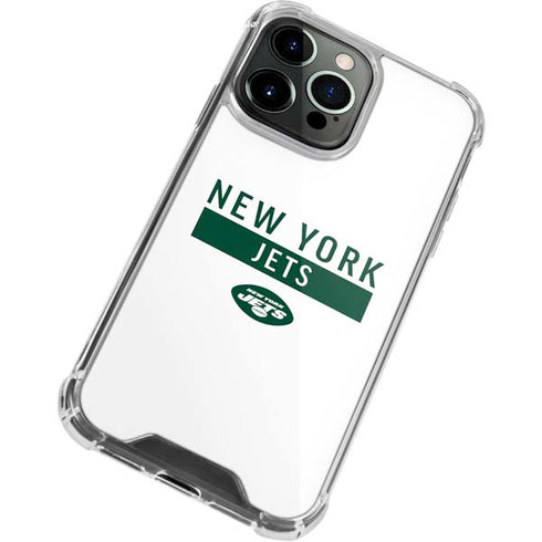 NFL New York Jets White Performance Series iPhone 13 Pro Clear Case