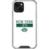 NFL New York Jets White Performance Series iPhone 14 Clear Case