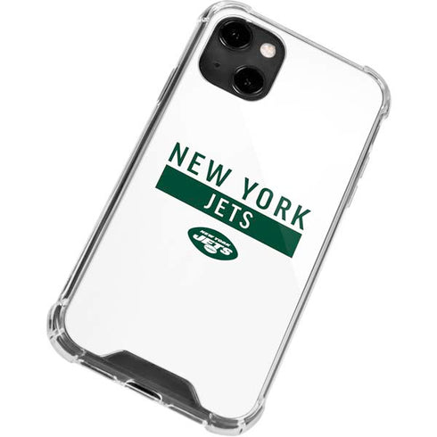 NFL New York Jets White Performance Series iPhone 14 Clear Case
