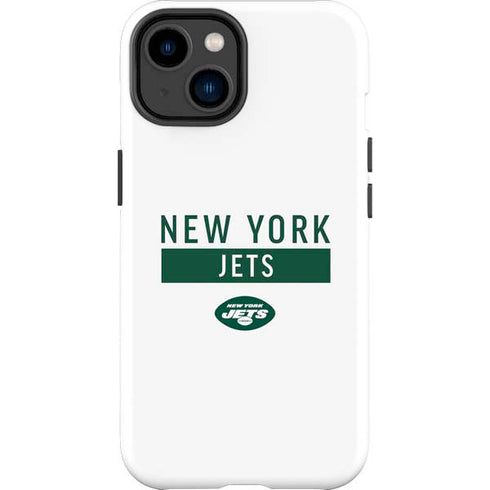 NFL New York Jets White Performance Series iPhone 15 Plus Impact Case