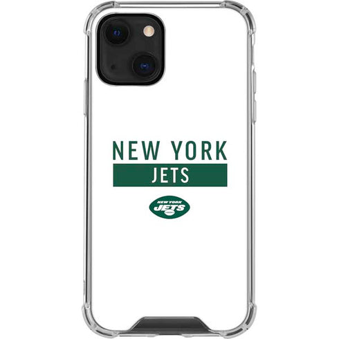 NFL New York Jets White Performance Series iPhone 14 Plus Clear Case