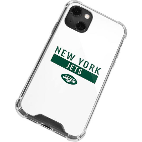 NFL New York Jets White Performance Series iPhone 14 Plus Clear Case