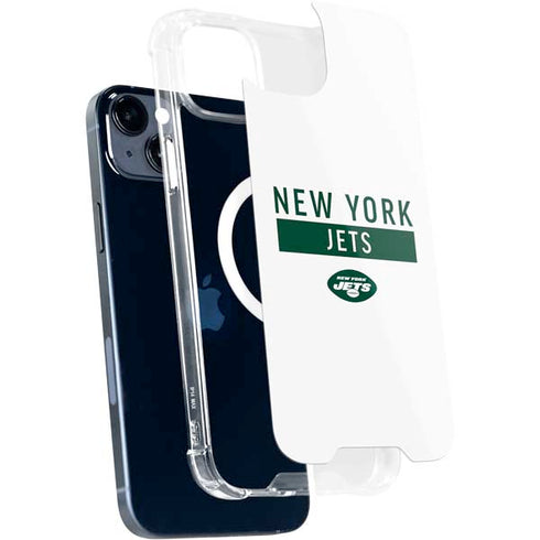NFL New York Jets White Performance Series iPhone 14 Plus MagSafe Case