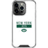 NFL New York Jets White Performance Series iPhone 15 Pro Clear Case