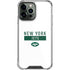 NFL New York Jets White Performance Series iPhone 15 Pro Max Clear Case