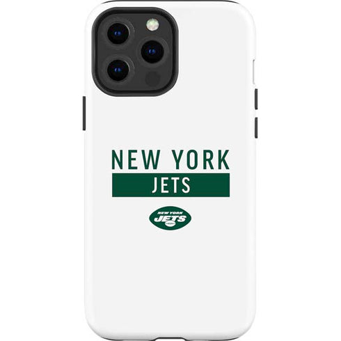 NFL New York Jets White Performance Series iPhone 15 Pro Max Impact Case