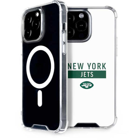 NFL New York Jets White Performance Series iPhone 15 Pro Max MagSafe Case